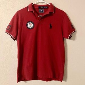 Ralph Lauren USA Olympic Team 2016 Team Red Polo